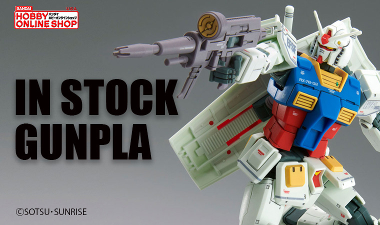 Instock Gunpla